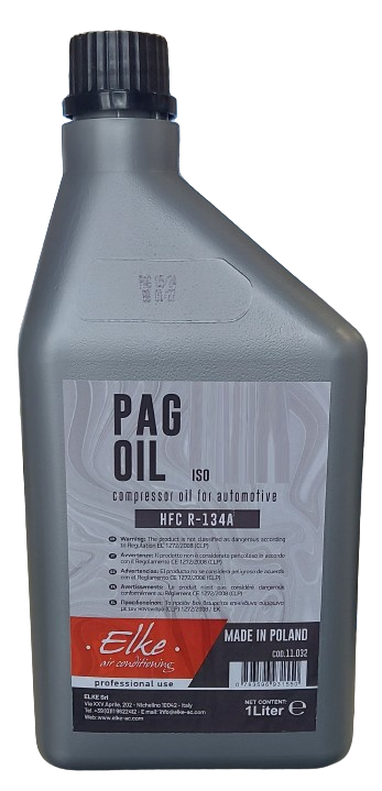 1 LİTRE  ELKE PAG SOĞUTMA YAĞI 46 VİSKOZİTE