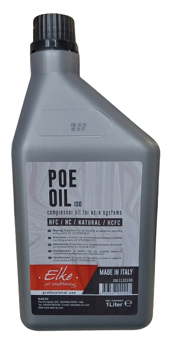 1 LİTRE ELKE POLYESTER SOĞUTMA YAĞI 32 VİSKOZİTE