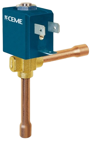 CEME 90 DERECE 1/4 KAYNAKLI SOLENOİD VALF