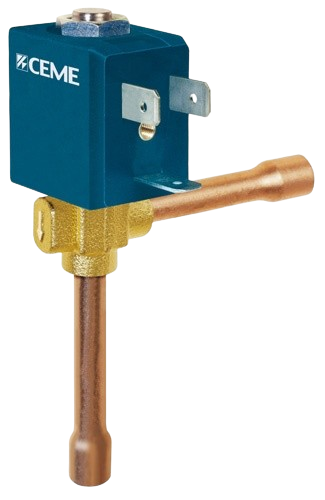 CEME 90 DERECE 1/4 KAYNAKLI SOLENOİD VALF